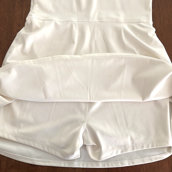 Reformation Bella Ecomove Active Dress White - Size L - Picture 8 of 9